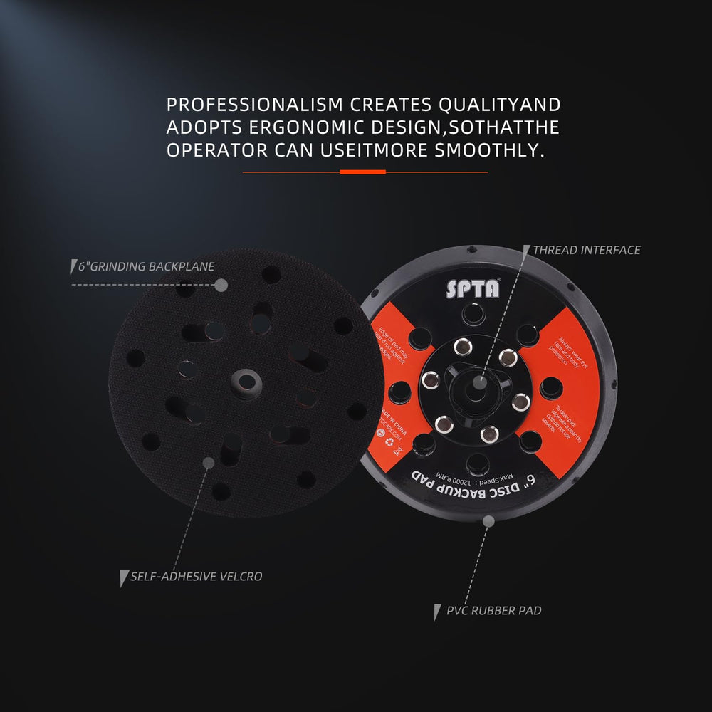 SPTA BP604 durable core construction shown for long-lasting use.