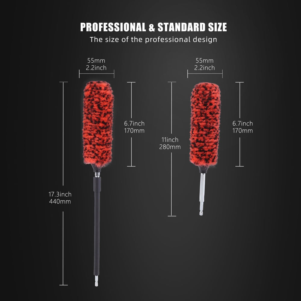 SPTA BRFCD51 close-up bristles show high-density fibers for deep cleaning