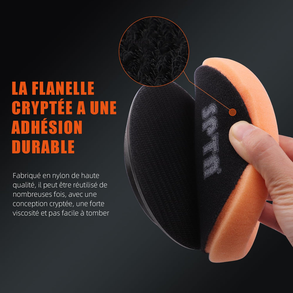 SPTA buffing pads open-cell foam provides good heat dissipation.