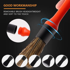 SPTA brush set for dashboards and interiors, gentle yet effective.
