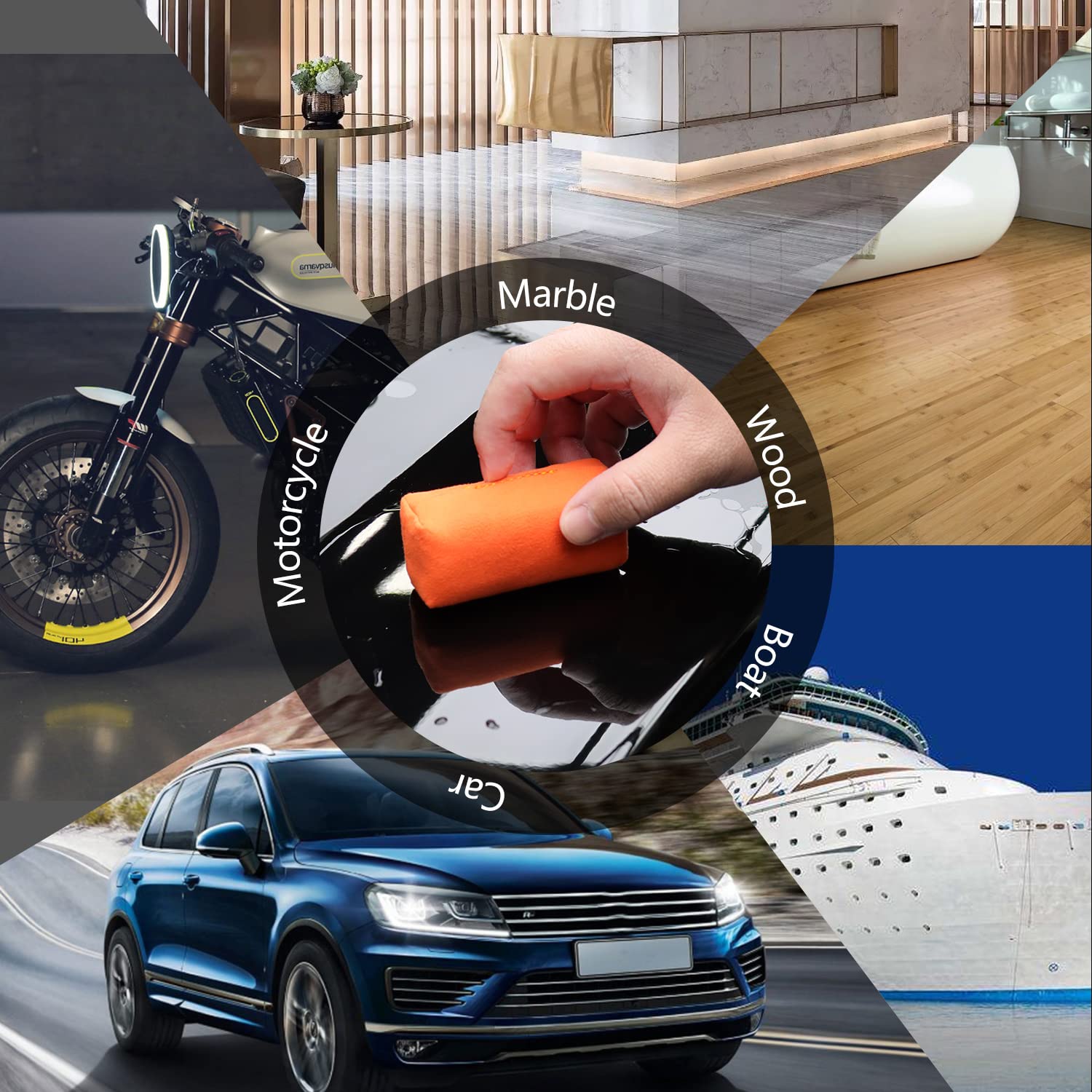 SPTA car detailing kit essential for wax and sealant work.