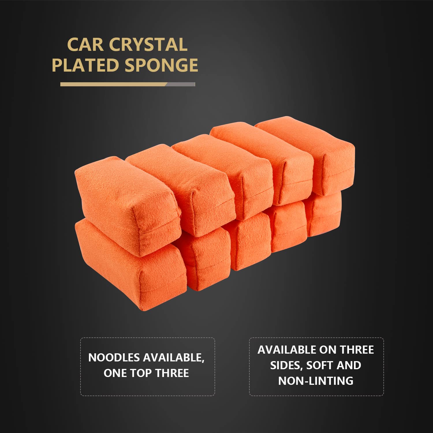 SPTA ceramic-coating applicator helps even spread with minimal absorption.