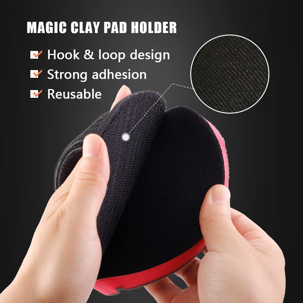 Clay pad holding liquid enhances longer use between sprays