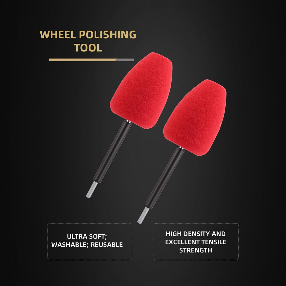 SPTA polishing tool delivering a mirror like finish on chrome wheels