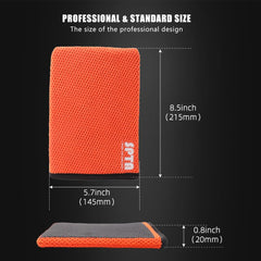 SPTA Clay Mitt ergonomic wrist cuff ensures stay-on comfort during detailing