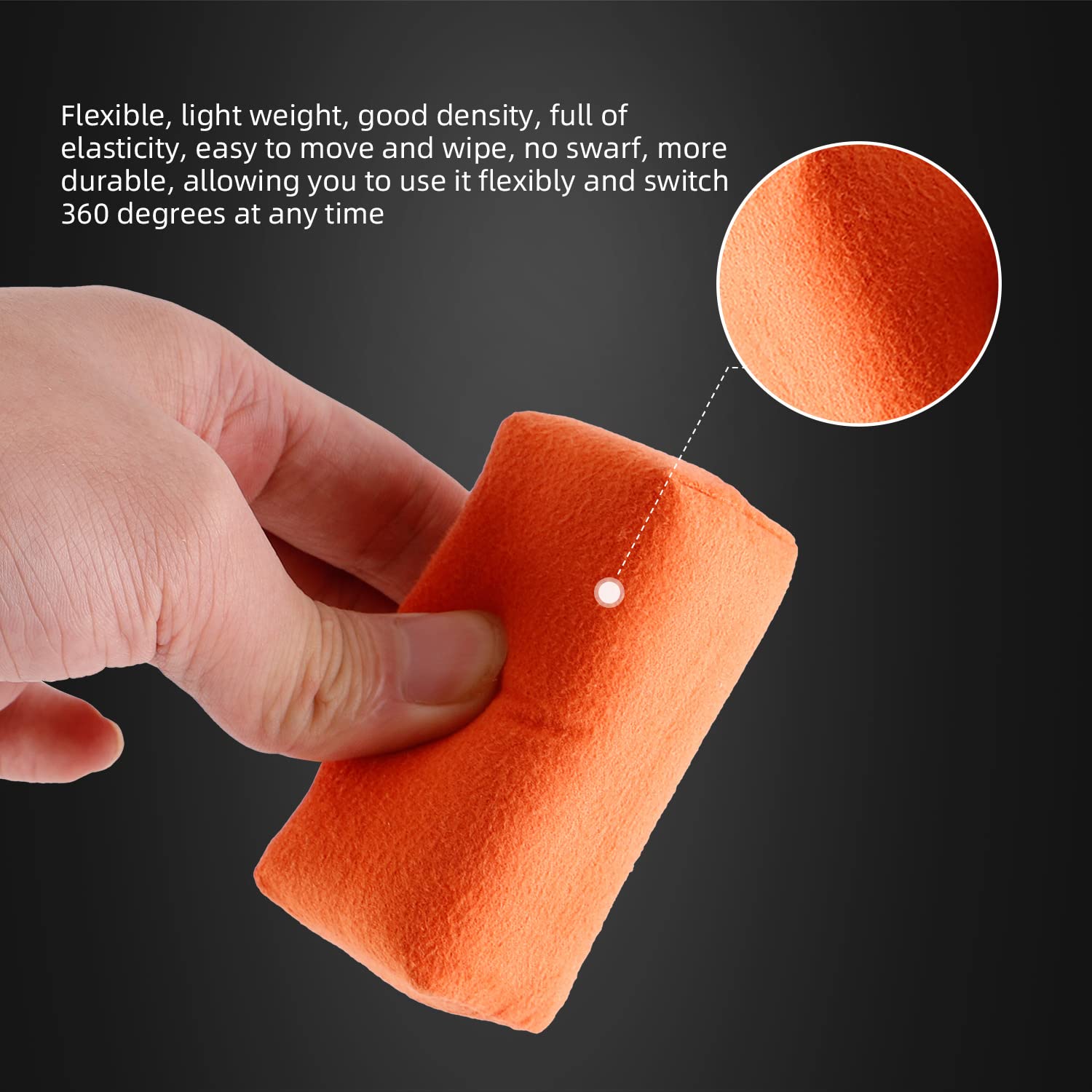SPTA compact 1x3x1 inch pad delivers control in tight areas.
