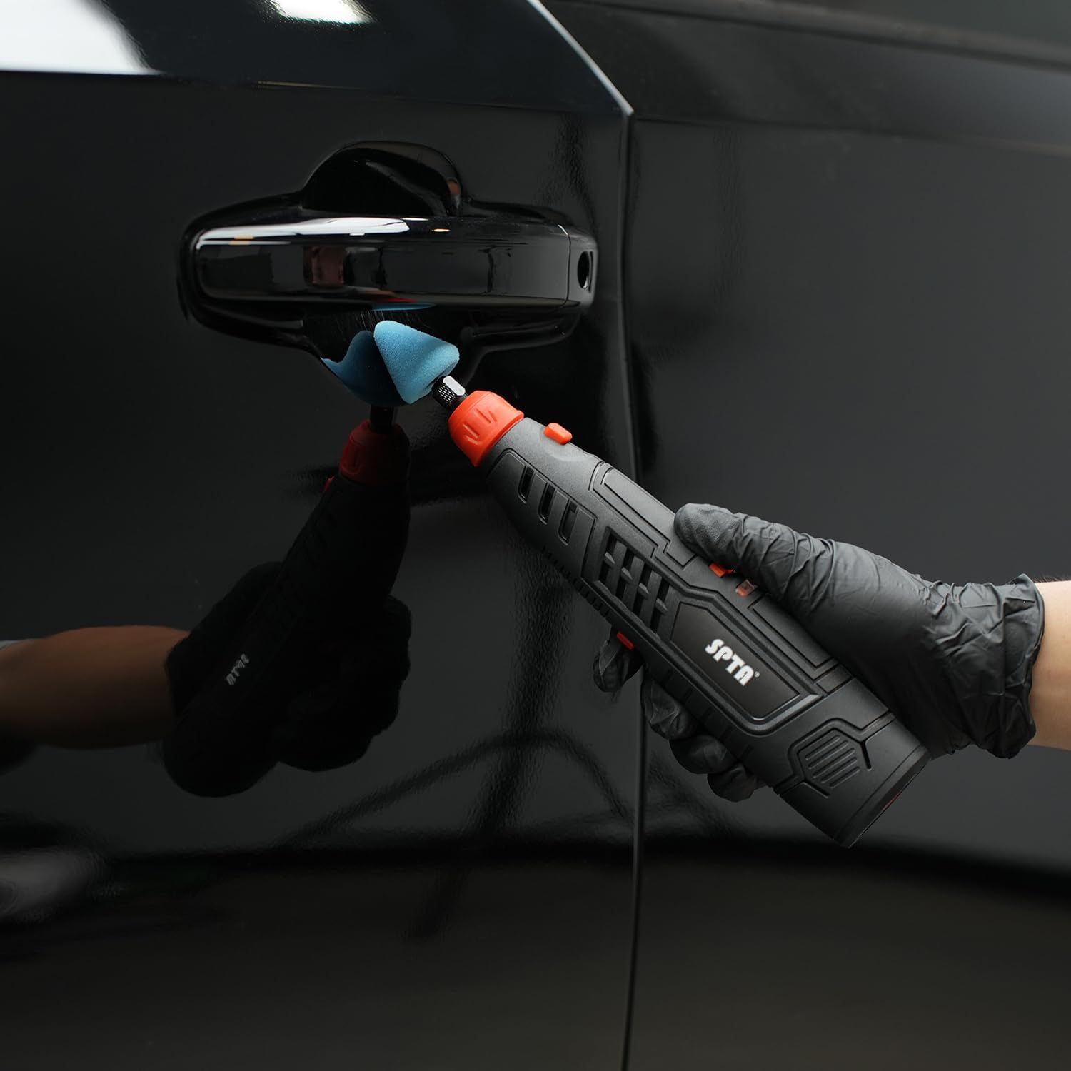 SPTA compact lightweight detail polisher for precise on-the-go work