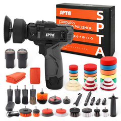 SPTA cordless car polisher body for lightweight handling and smooth finishing