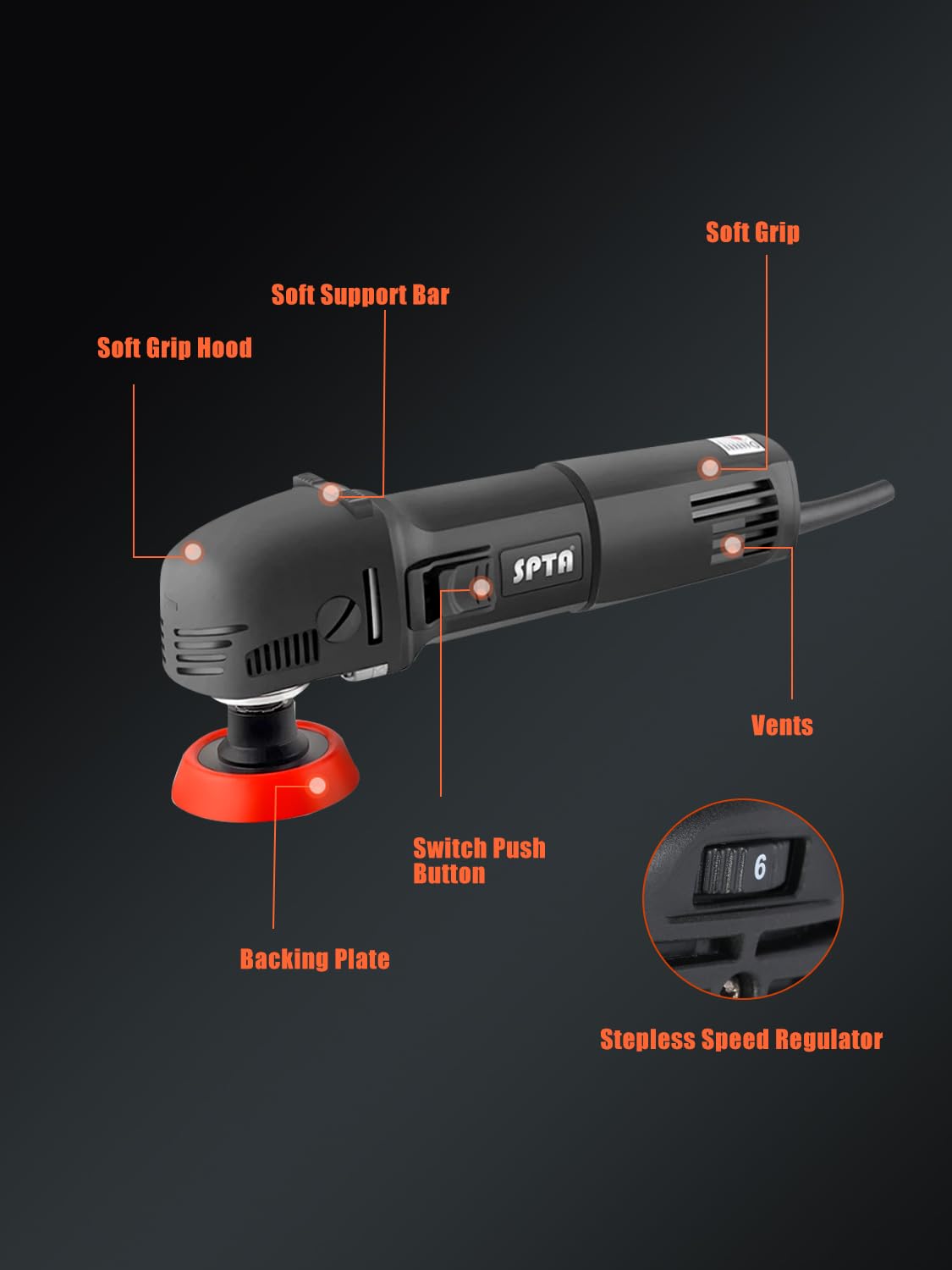 SPTA 27-piece detailing kit covers aggressive correction to final polish.