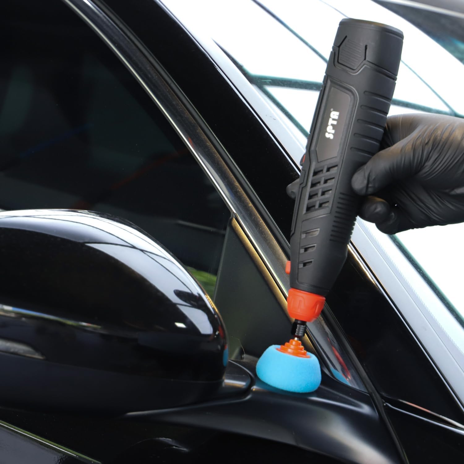 SPTA ergonomic detailing kit with portable design reduces hand fatigue