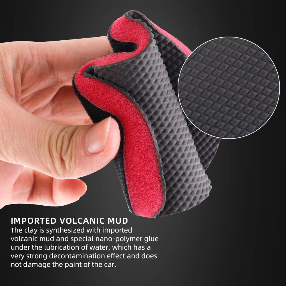SPTA Hand grip design for comfortable, precise clay detailing sessions.