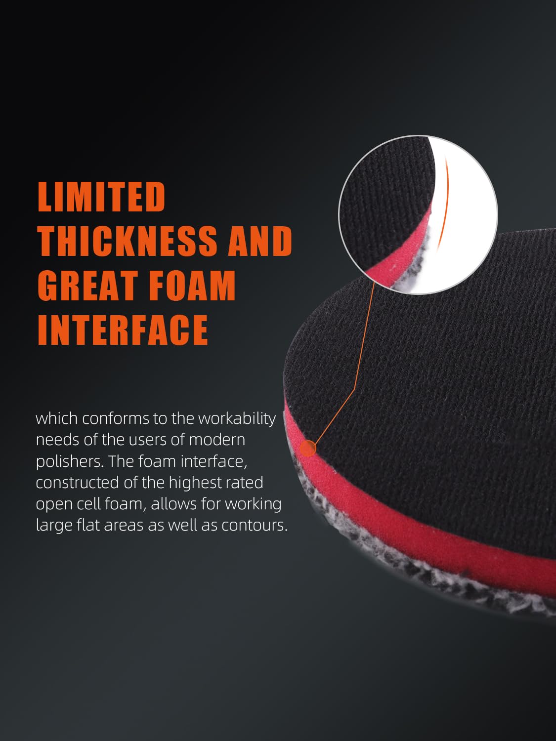 SPTA heavy cutting polishing disc for durable automotive finishing.