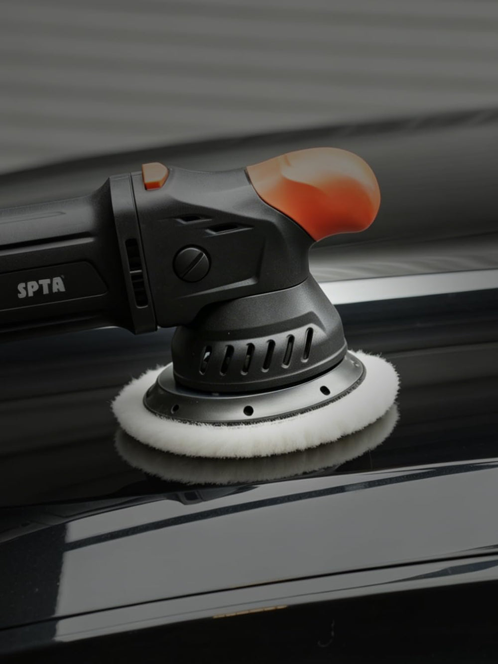 SPTA low-heat polishing pad 125mm minimizes paint risk
