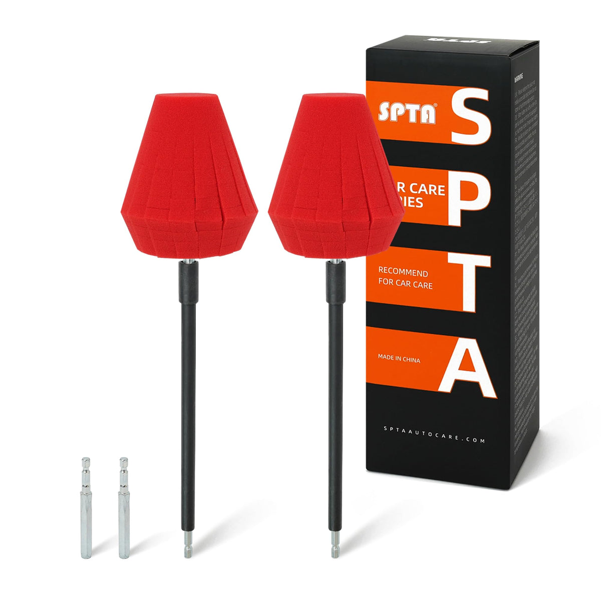 SPTA metal polishing tool cone ball for wheel shine and scratch-free finish