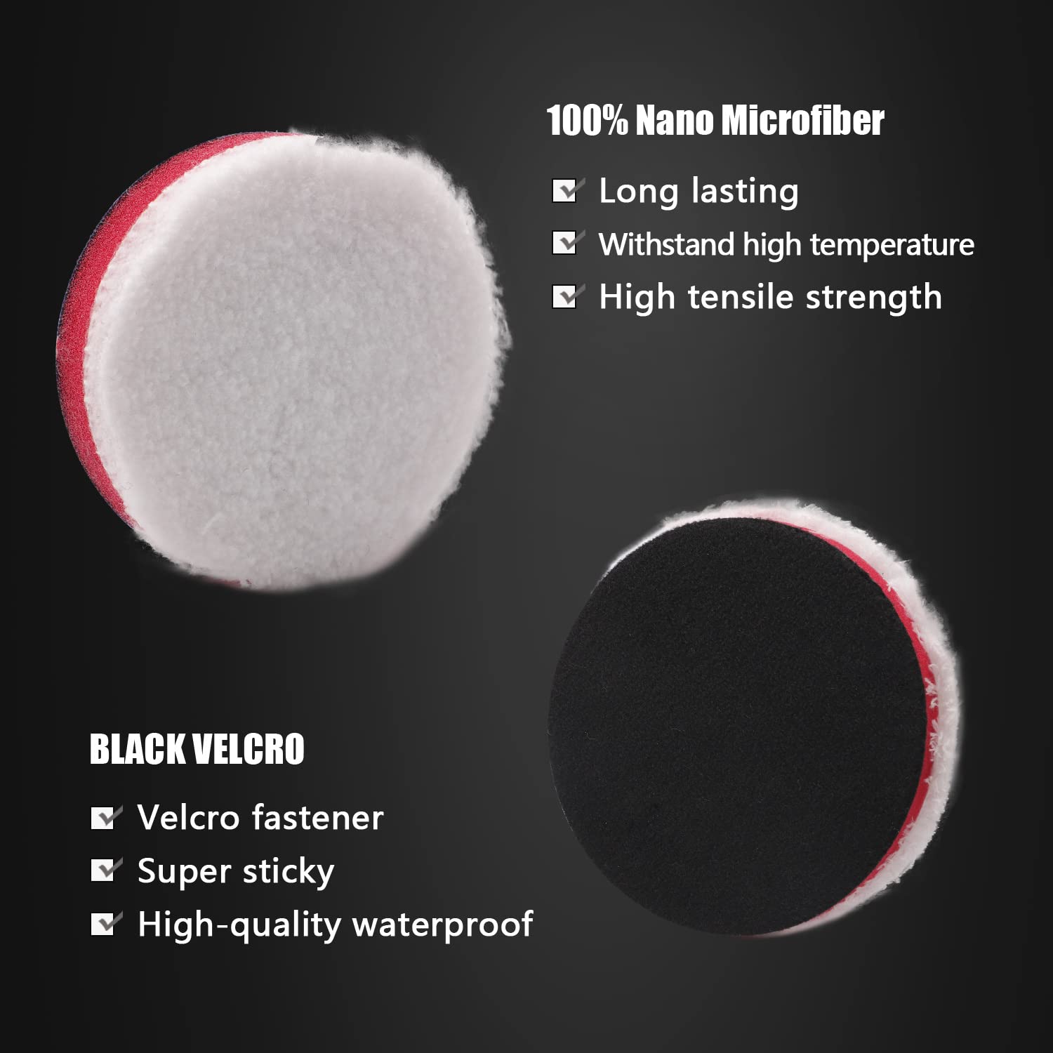 SPTA microfiber buffing pad for a smooth finish after polishing