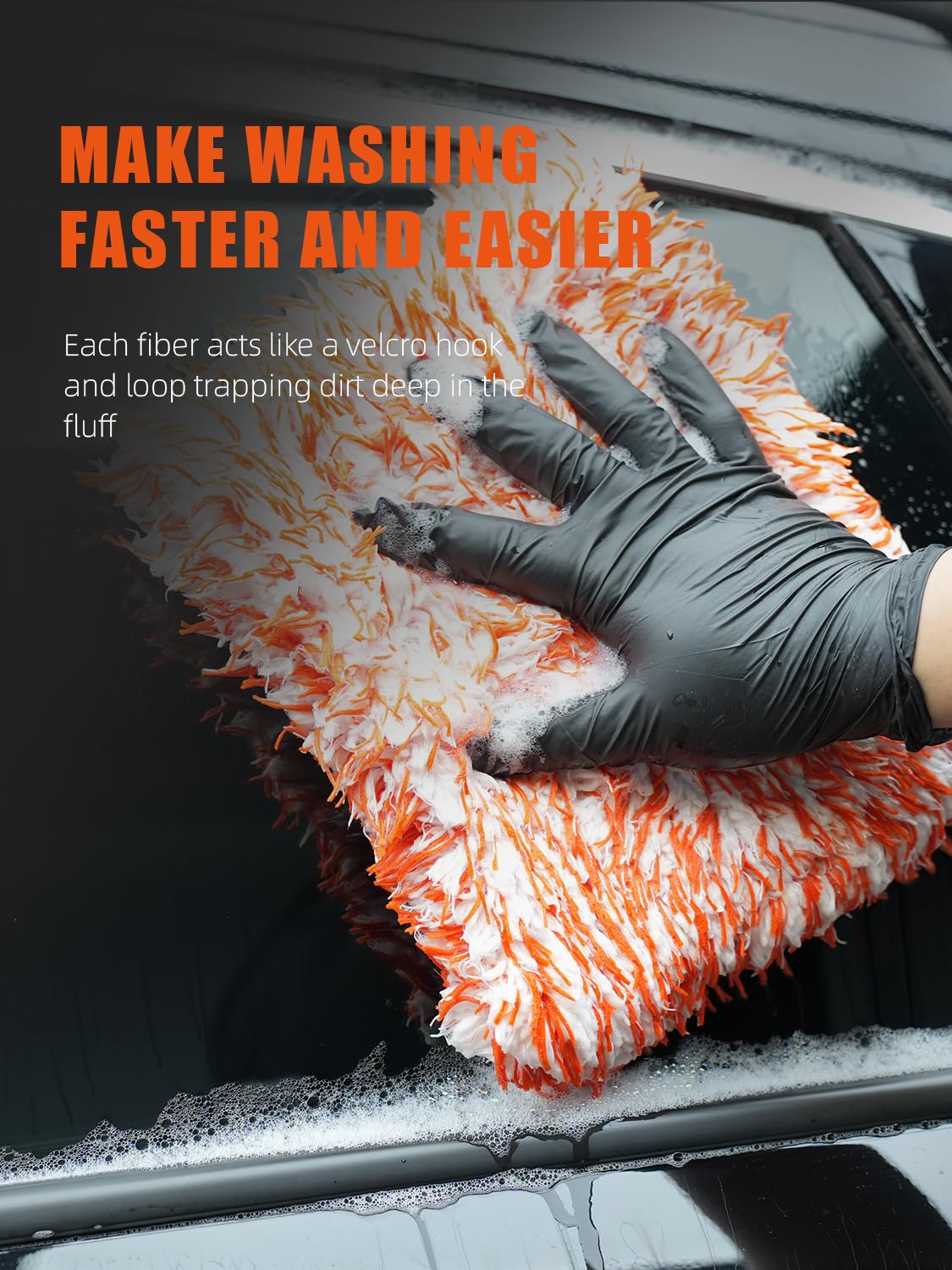 SPTA Microfiber Wash Pad offers high absorbency to minimize dips