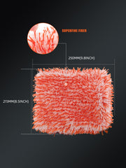 SPTA Microfiber Wash Pad in tight spots cleans narrow gaps safely