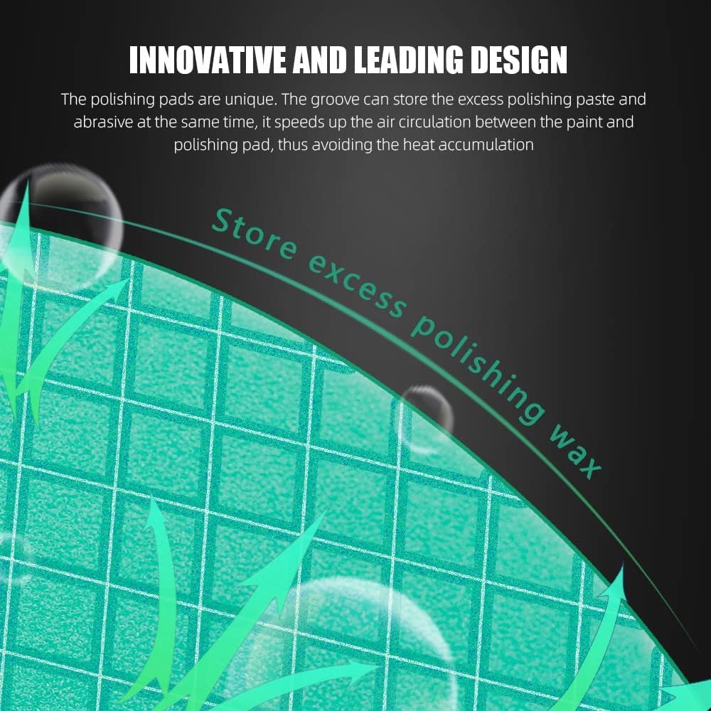 Pads designed for car finishes, boats, glass, and other smooth surfaces.