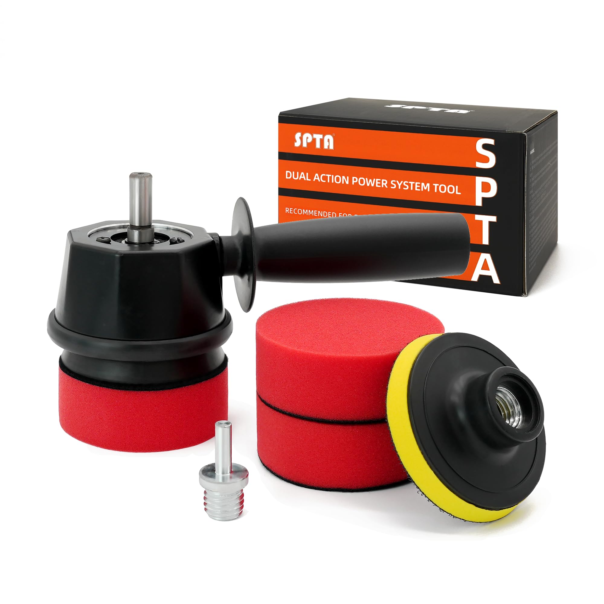 SPTA multipurpose detailing tool in action on paint
