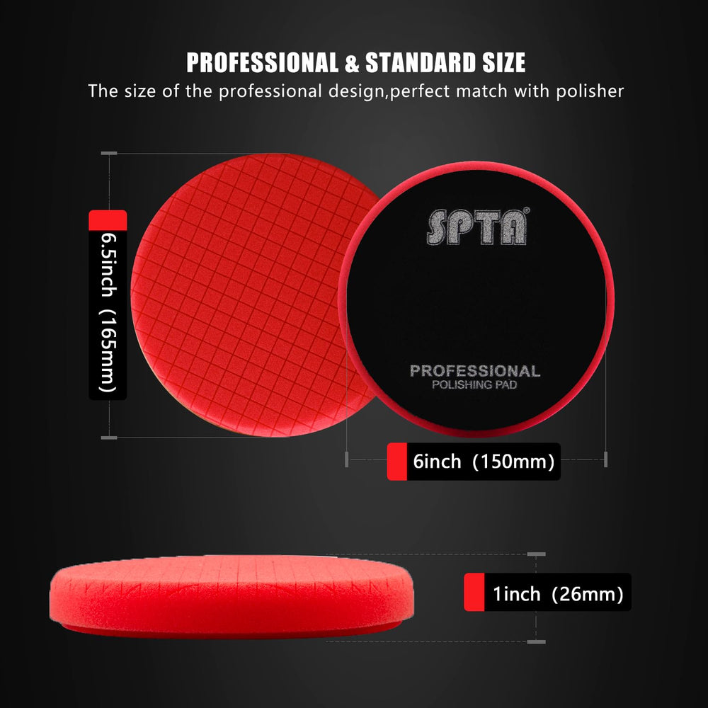 SPTA pad groove design stores paste while improving heat control during polishing.