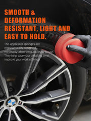 SPTA round hand polishing sponge for smooth, streak-free results.