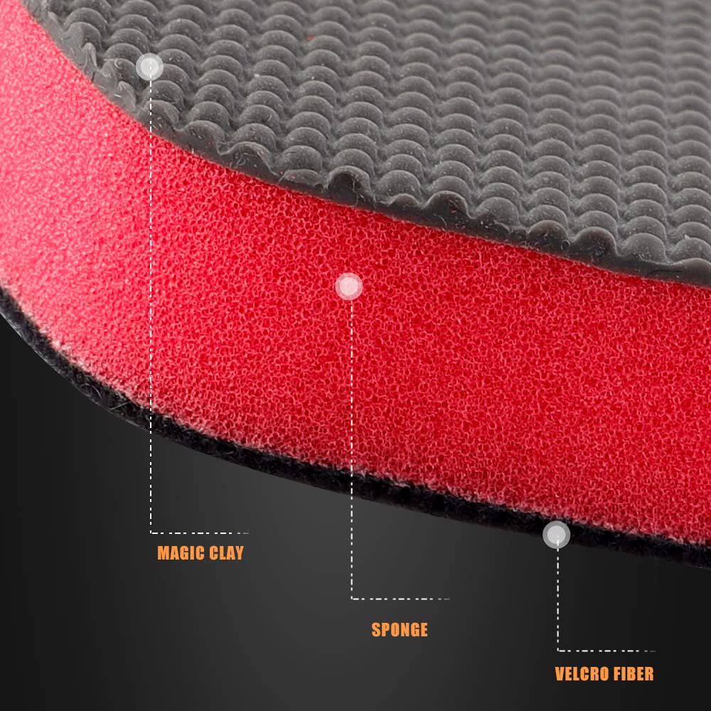 SPTA Rubber polymer technology helps the pad lift embedded contaminants quickly.