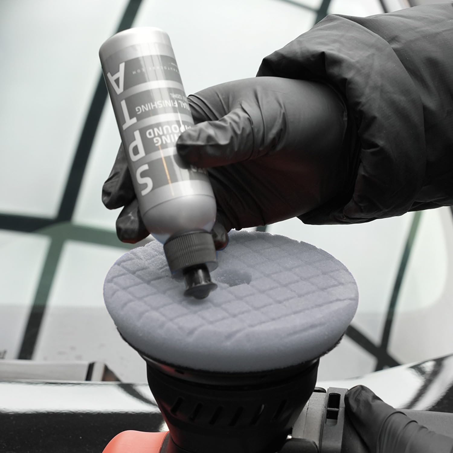 SPTA Safe for machine or hand use on all paints.