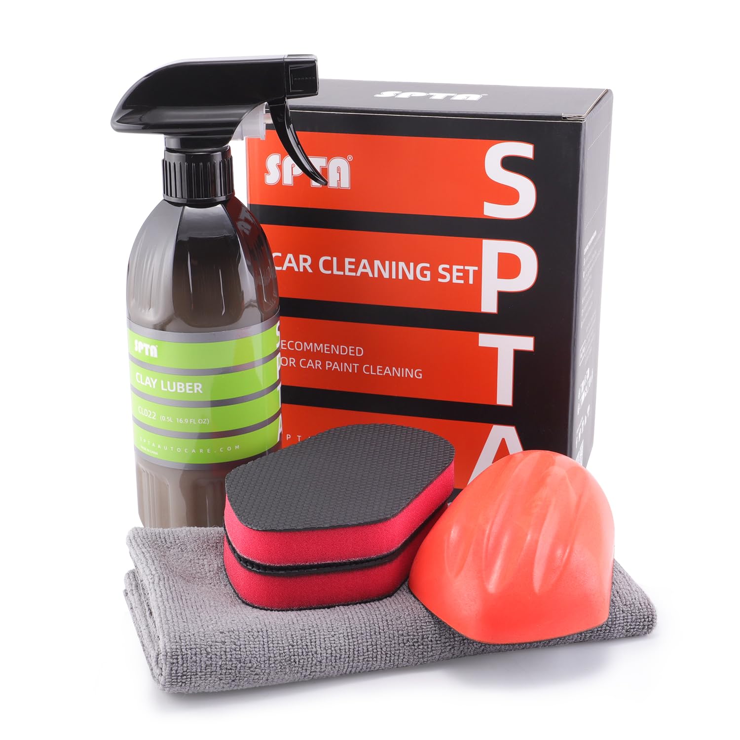 SPTA 3-piece set is non-abrasive and safe on aluminum, chrome, fiberglass, and glass.