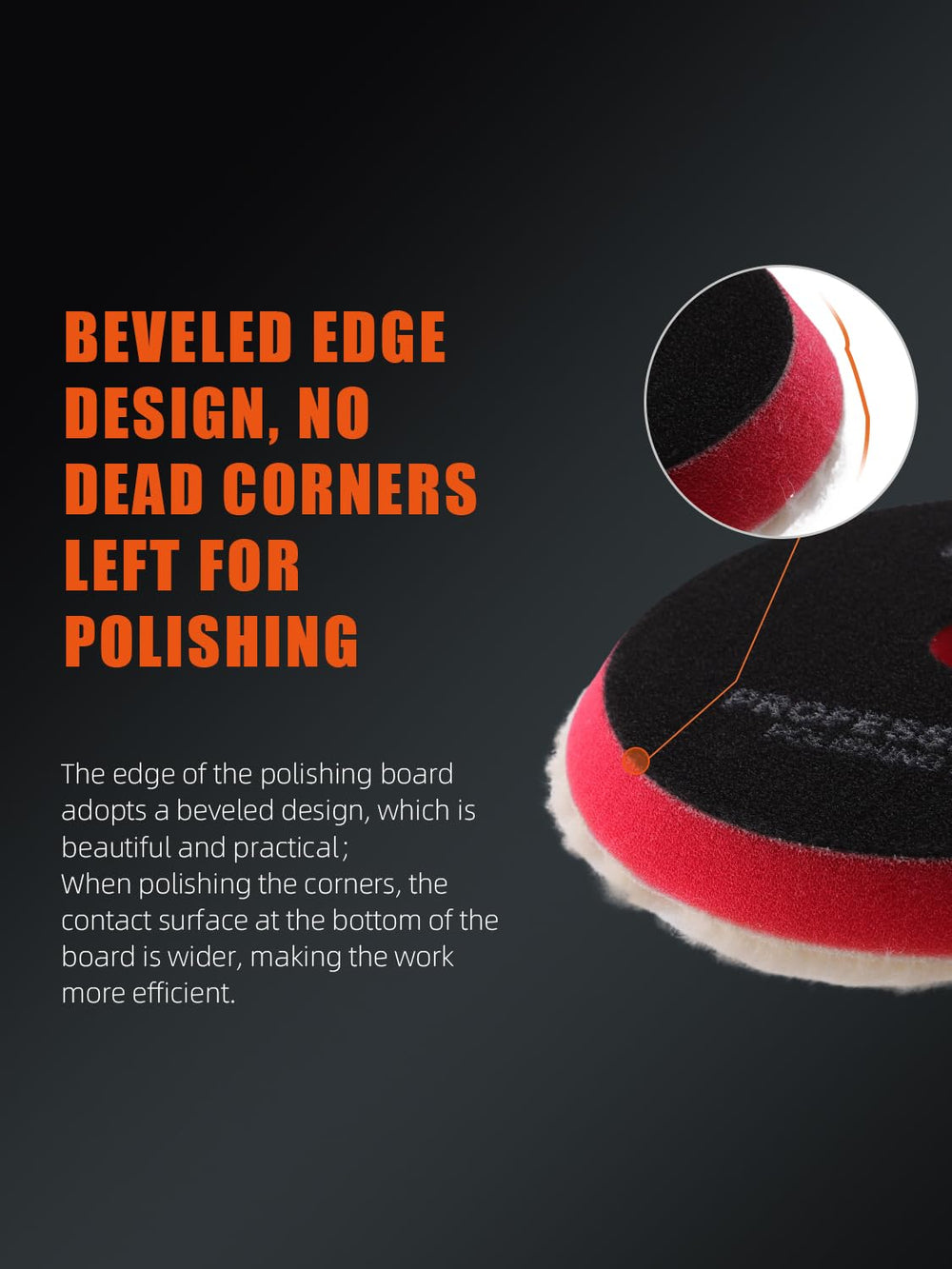 SPTA T20 finishing pad delivers high-gloss finish.