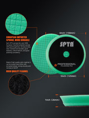 SPTA T80 high-cut foam pad removes heavy imperfections with minimal haze.