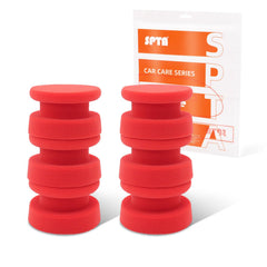 SPTA tire shine applicator foam pad, round shape for even coating.
