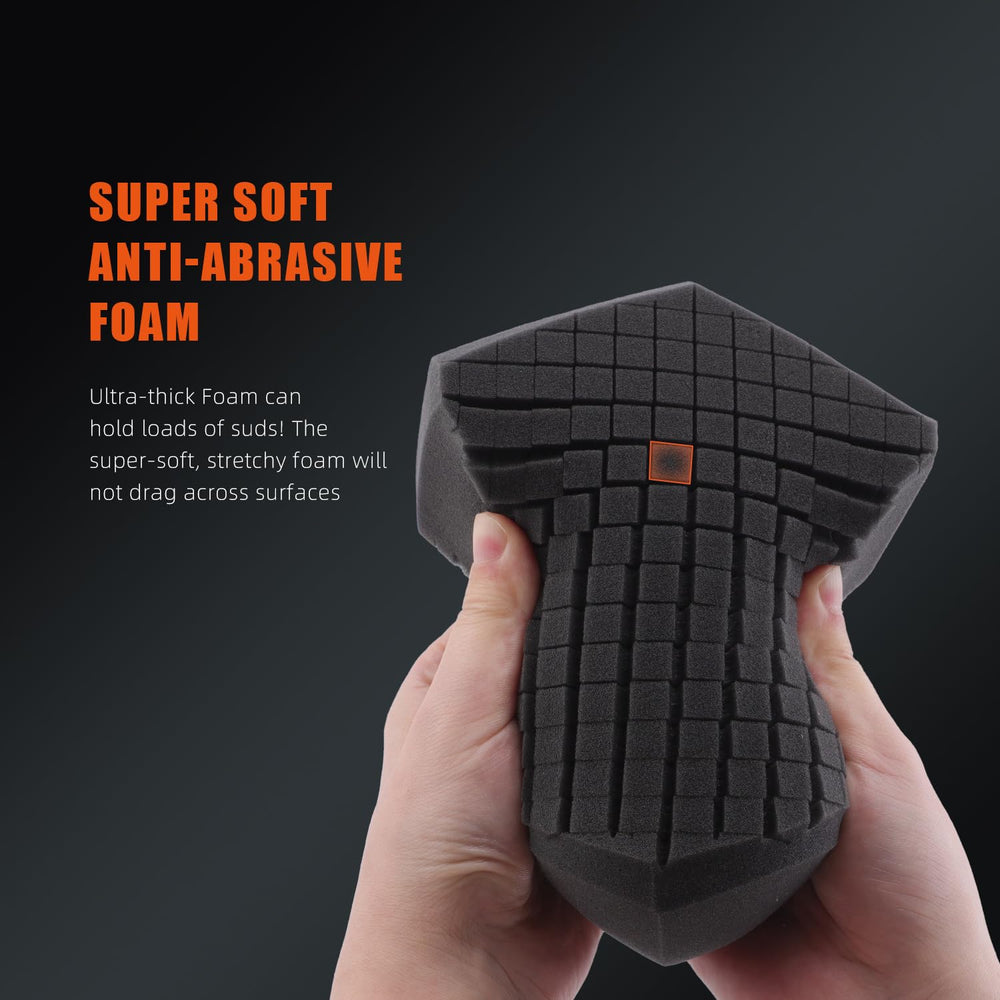 SPTA Ultra Safe Sponge 3-pack for versatile washing routines