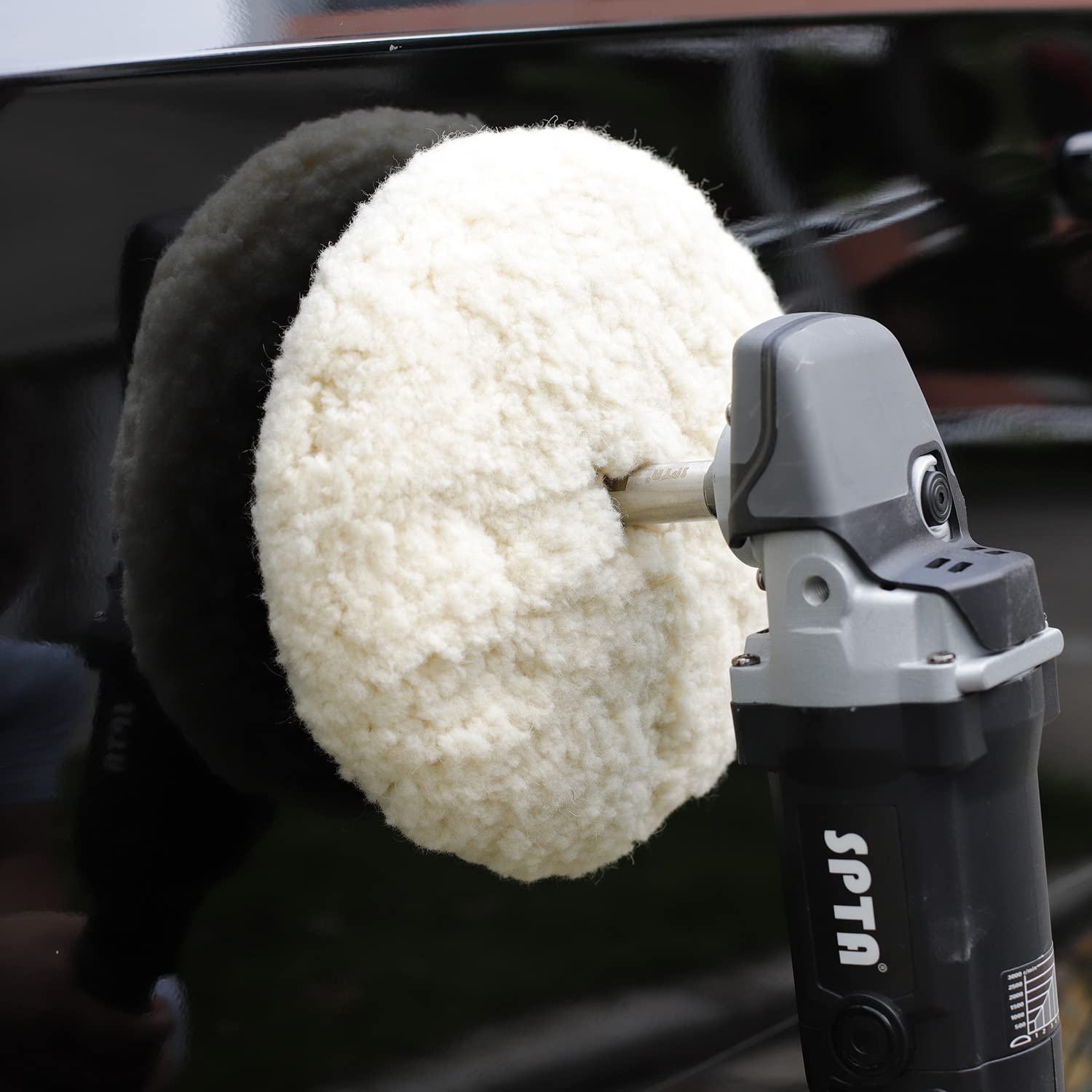 SPTA washable wool pad designed for repeated use and cost efficiency.