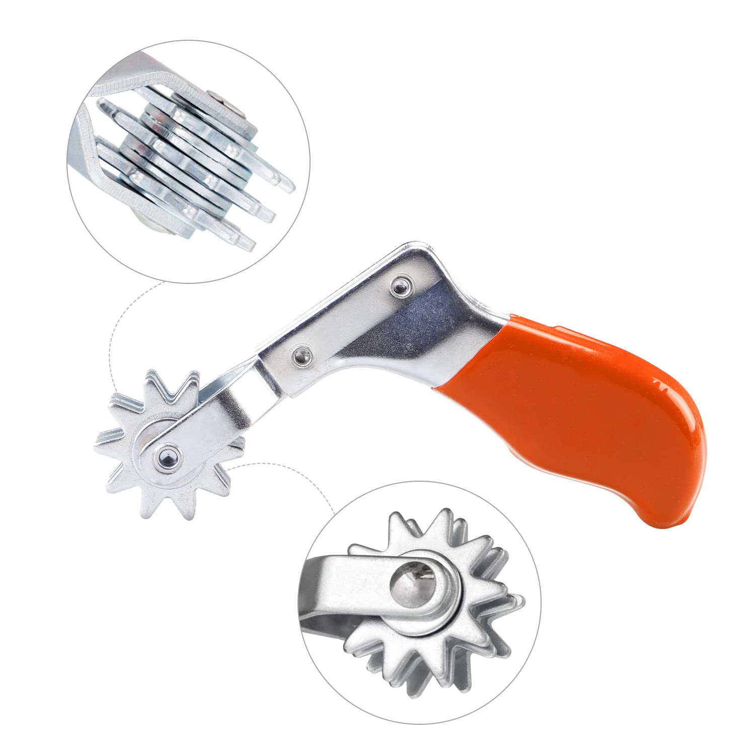 SPTA wool pad cleaner spur tool keeps wool pads free of grit