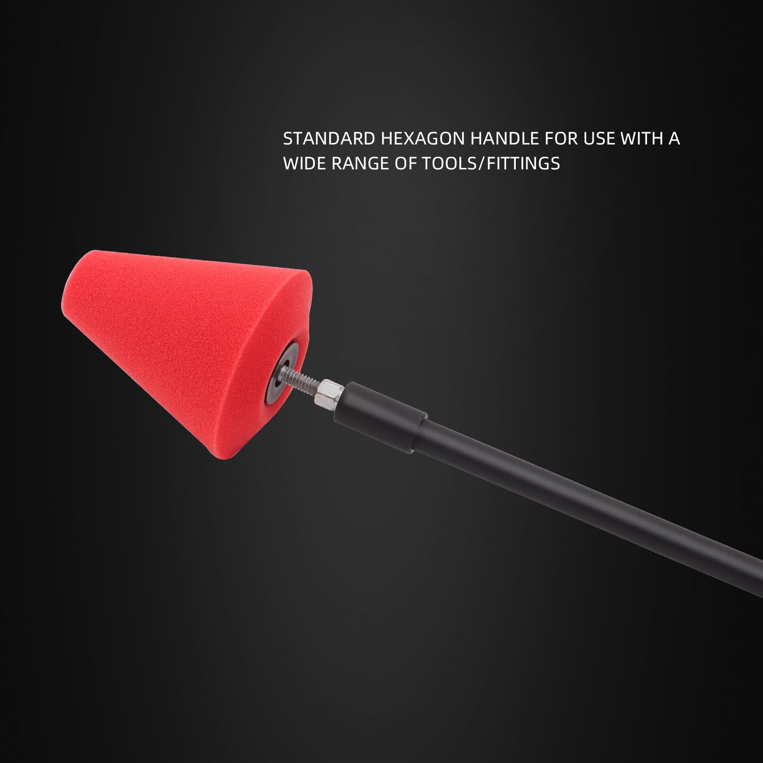 SPTA yellow T80 coarse cone for heavier material removal.