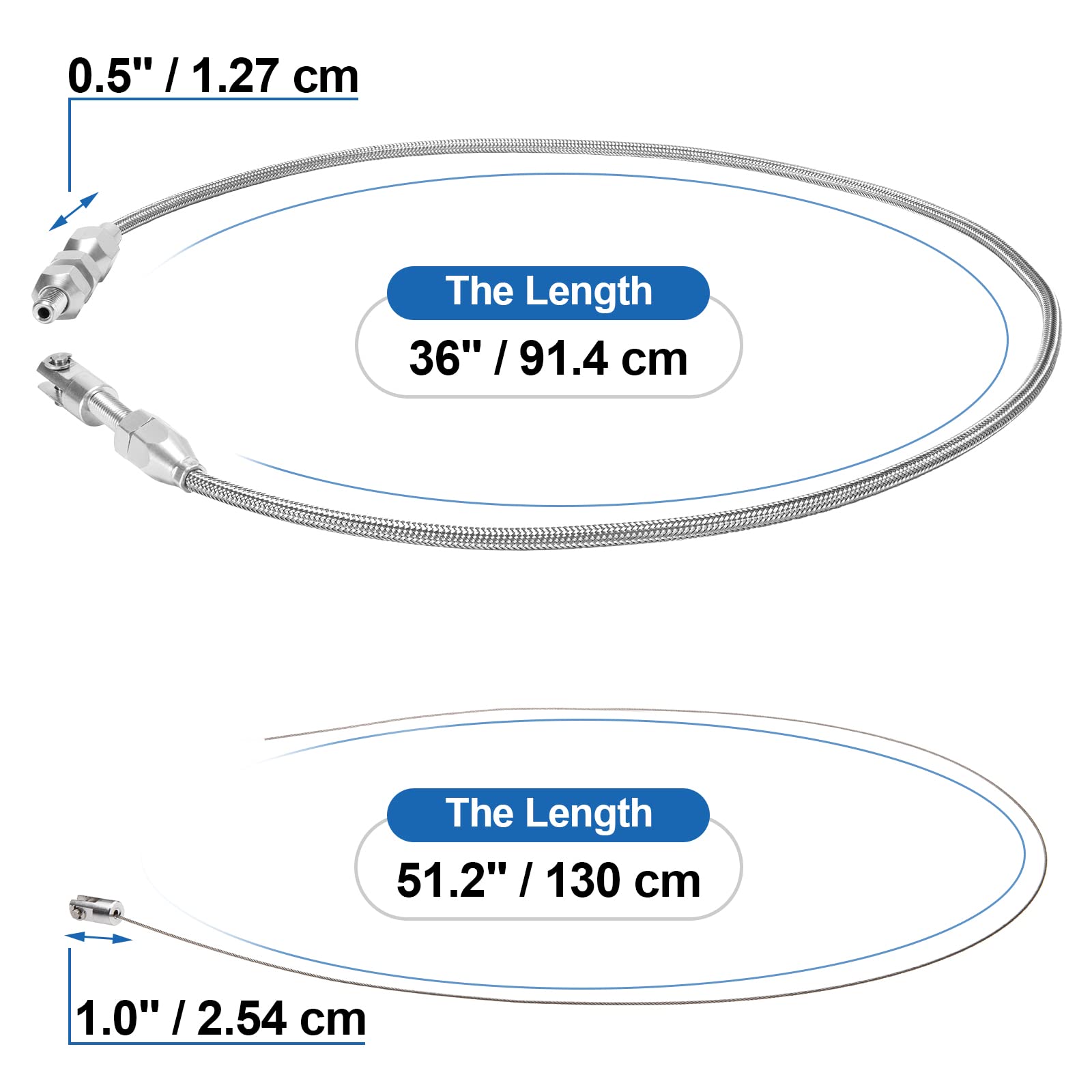 Spurtar extruded lining on throttle cable for longer life