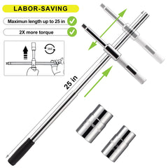 Spurtar lug nut wrench compact storage in canvas pouch for portable emergencies.