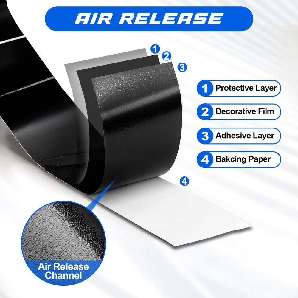 Spurtar repositionable vinyl wrap allows easy adjustments during application.