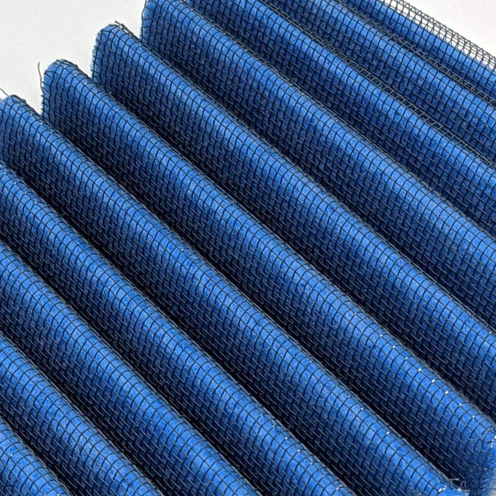 SR1 Attack Blue C8 air filter dry-media design enables washable, oil-free maintenance.