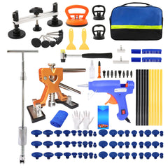 Srepat PDR kit for car dents with dent puller, preserves paint integrity