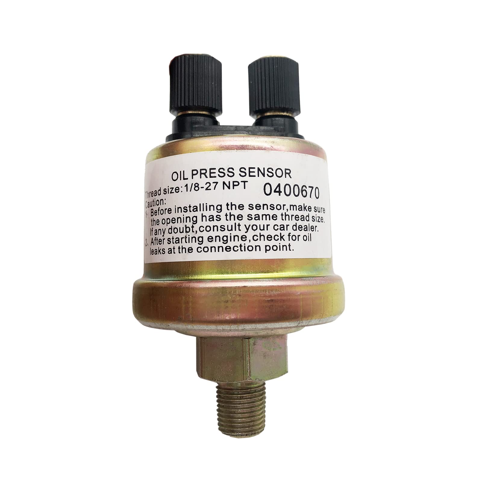 SREUOIL sensor compatible with gauge warning features.