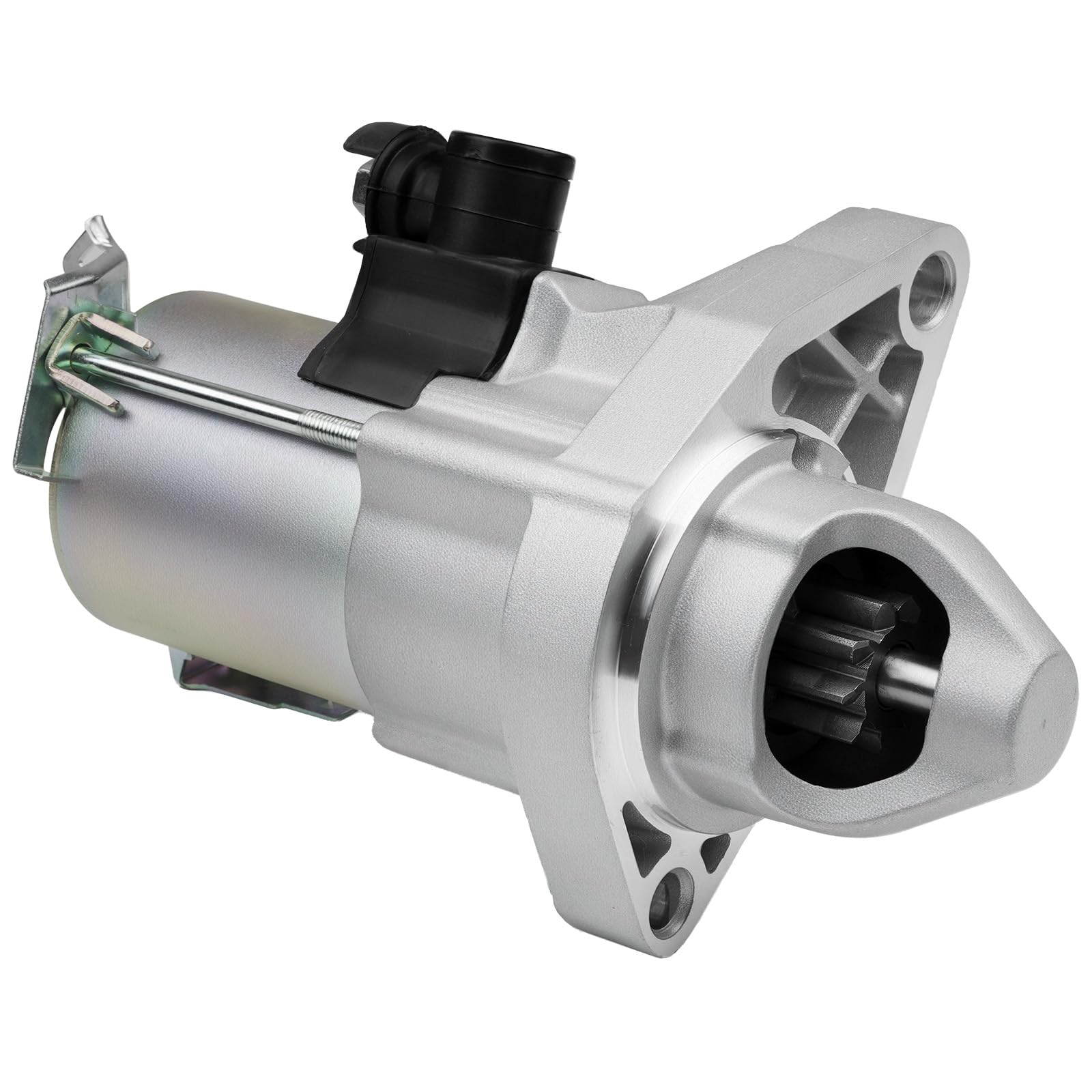 srosant 17958N starter for Honda Civic engine bay, ready for reliable engine start