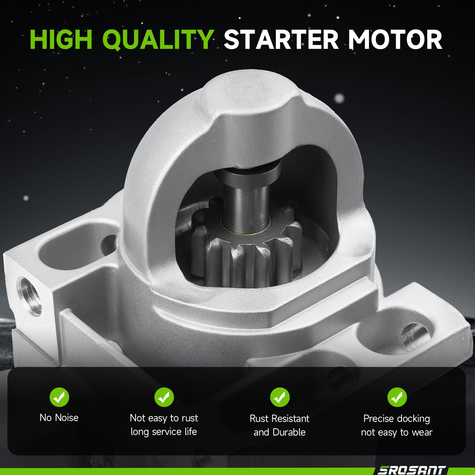 Srosant new starter for Yukon XL 2006-2013, dependable start in cold mornings