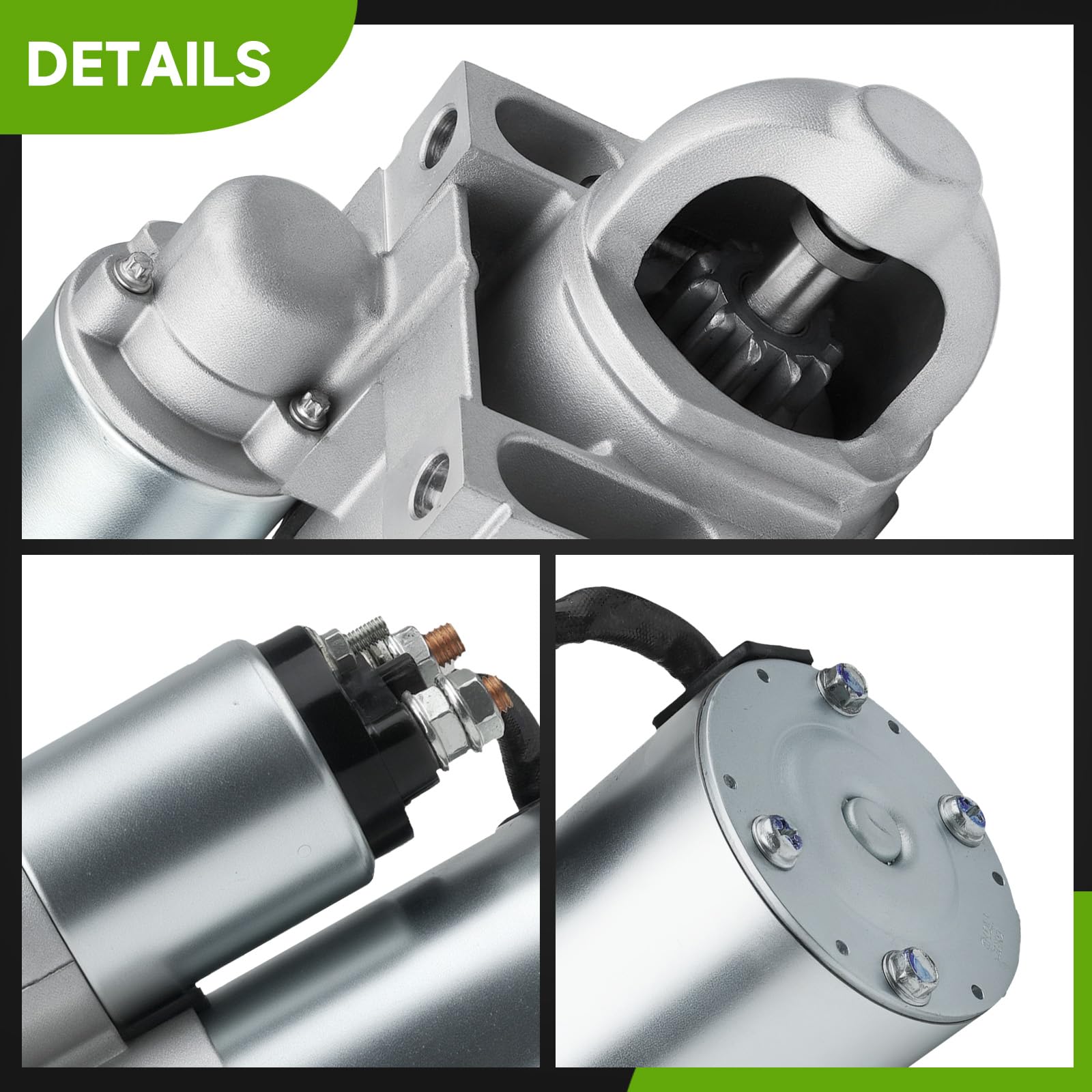 Srosant replacement starter close-up, OEM-style fit and durable construction