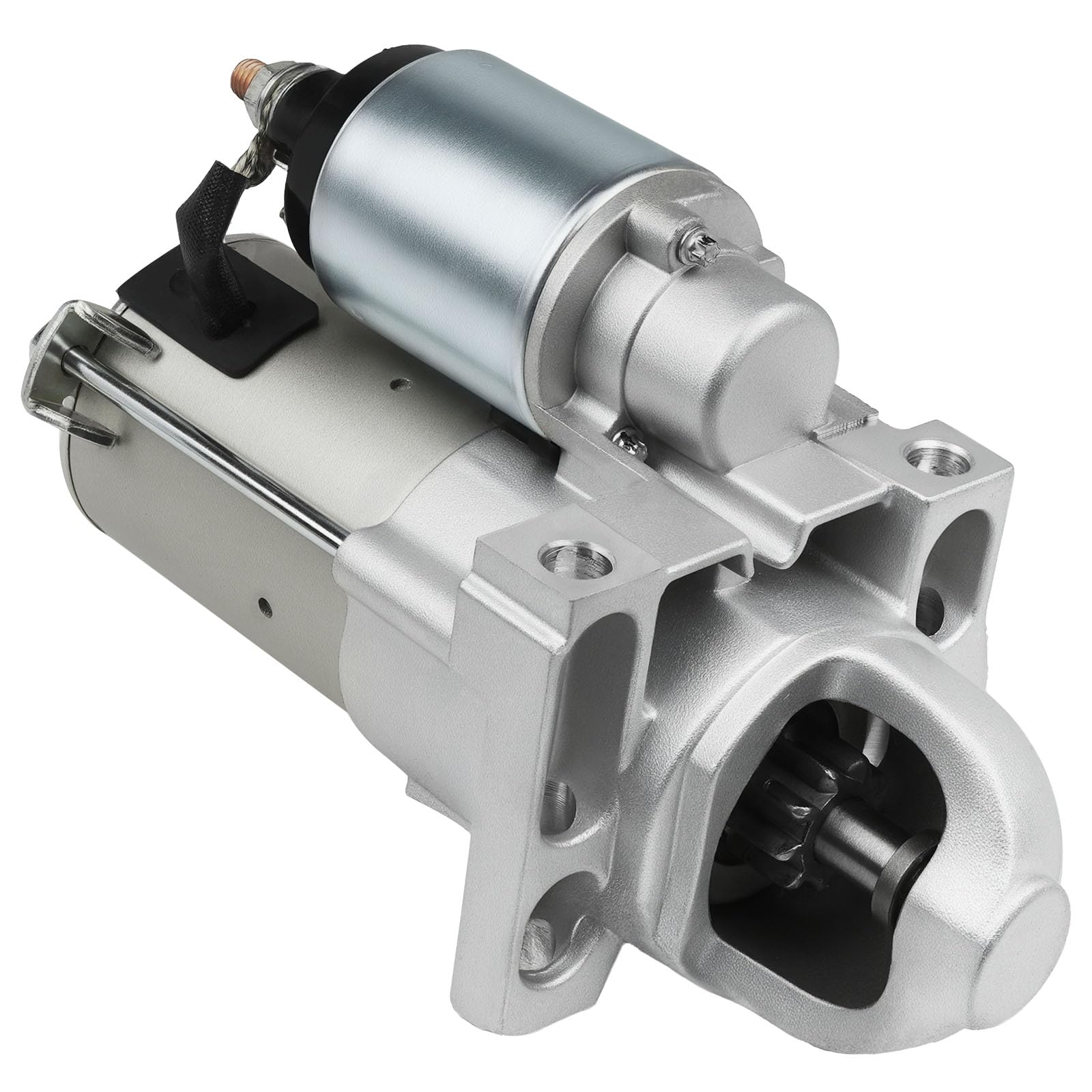 Srosant starter for 5.3L GM engines installed in an Avalanche; reliable start option