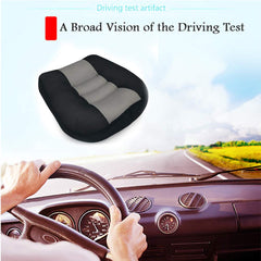 Srutirbo booster cushion side profile highlighting height boost for better road visibility.
