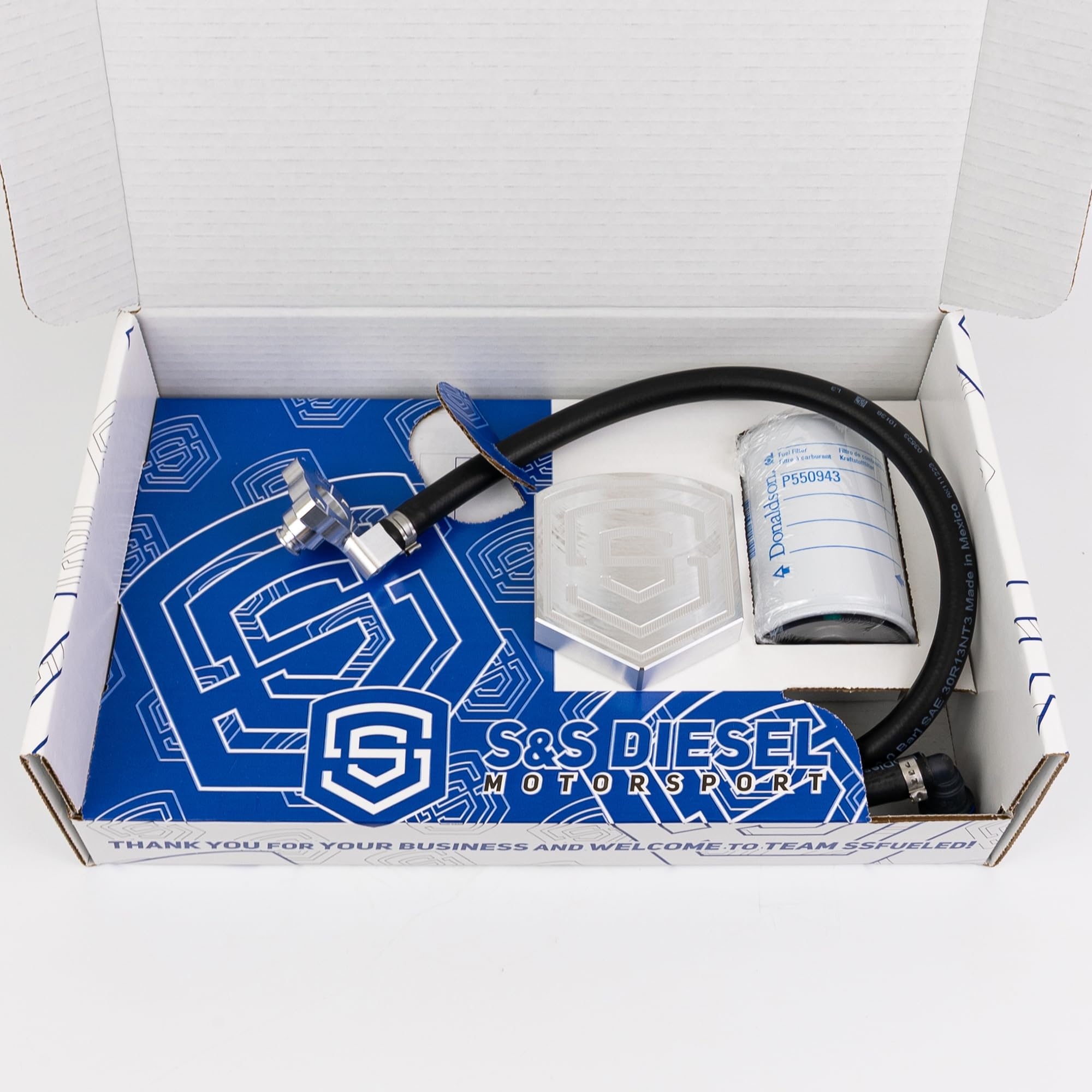 S&S Gen2.1 25-inch fuel supply split reduces back-feeding risk
