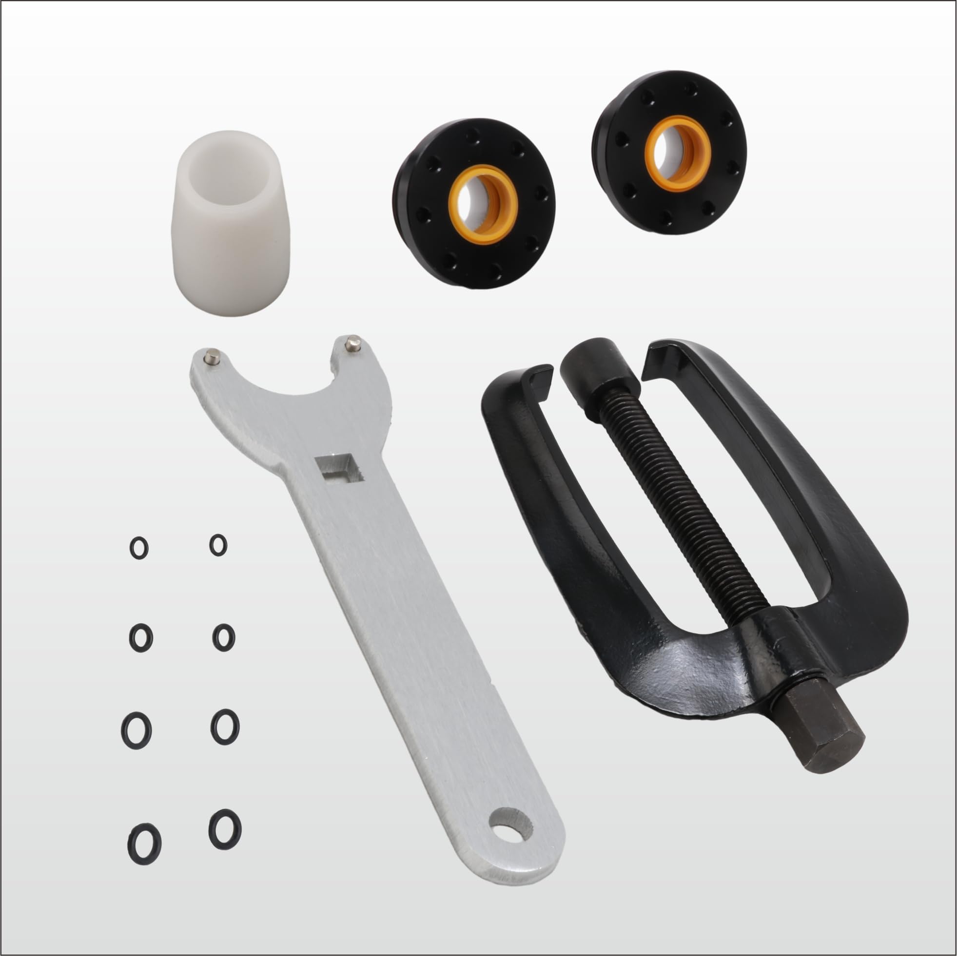 SsllZdq front-mount hydraulic cylinder seals for leak prevention and proper seating.