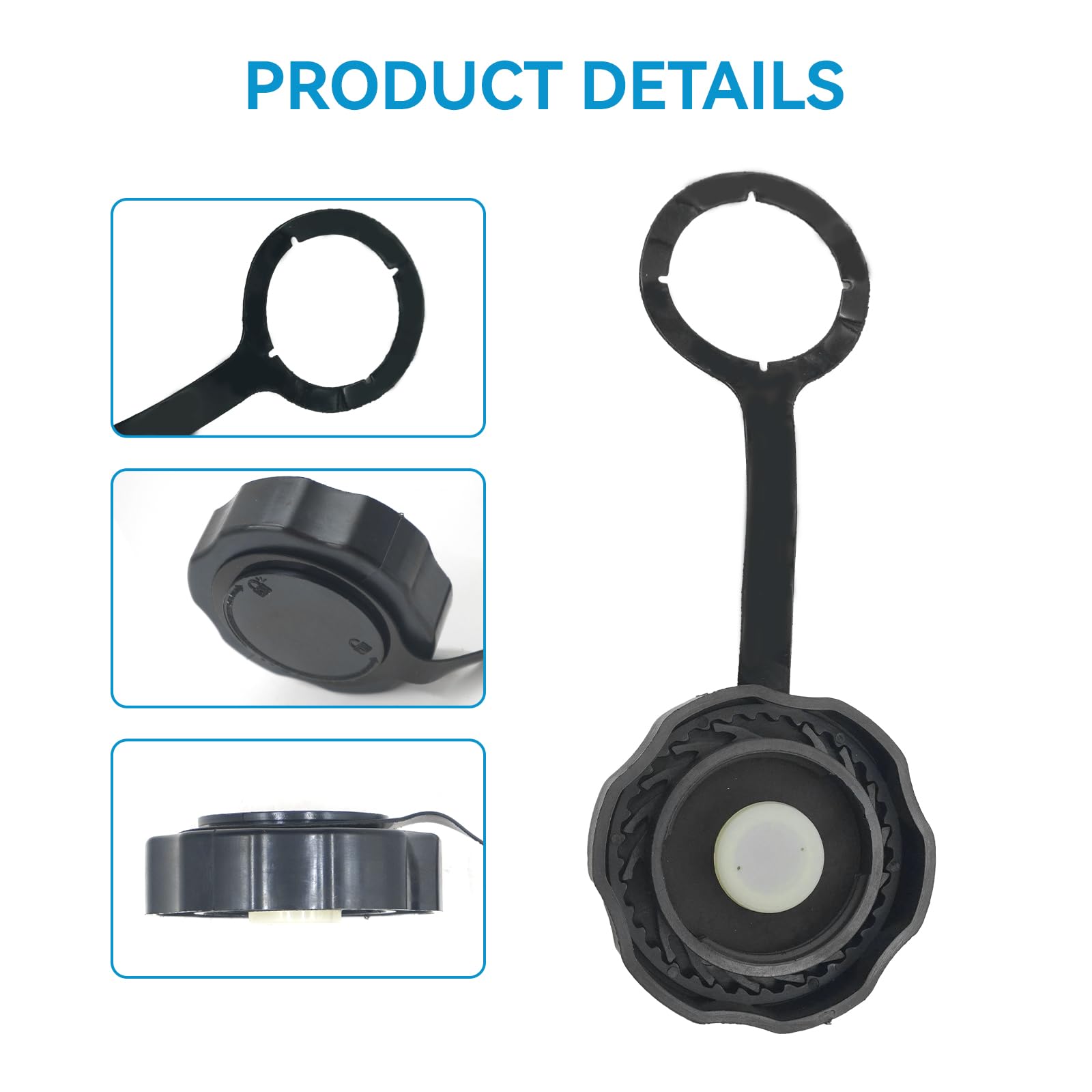 SsllZdq packaged cap includes 1x fuel tank cap for convenient replacement.