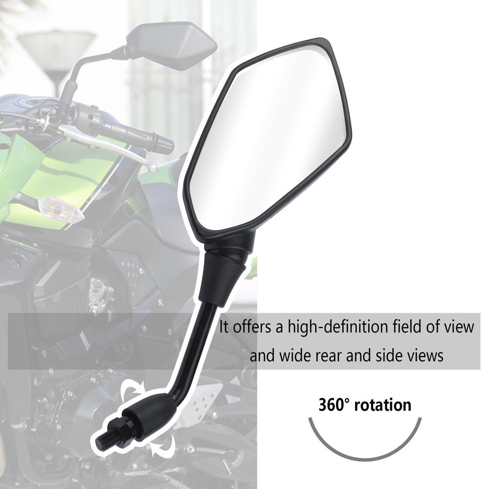 SSNNUU ATV-scooter-mirror-compatibility fits multiple vehicles and handlebars.